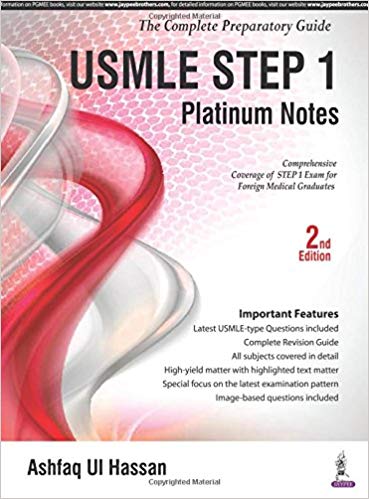 USMLE Platinum Notes Step 1- The Complete Preparatory Guide 2016 - آزمون های امریکا Step 1